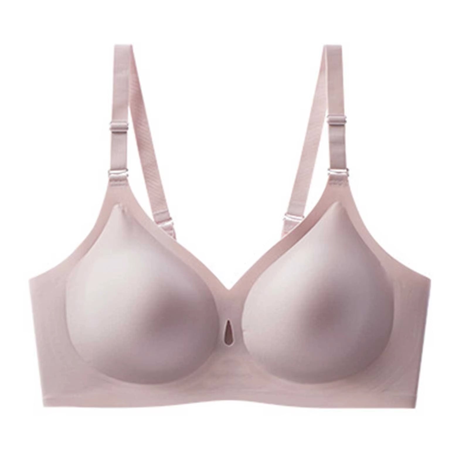 Large Size Push up Bra for Women Wireless Support Full Coverage Bra Seamless Sexy Underwear Soft Adjustable Sports Thin Bras